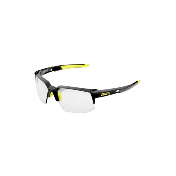 100% SPEEDCOUPE Photochromic Schwarz Gelbe Brille Fahrradbrillen