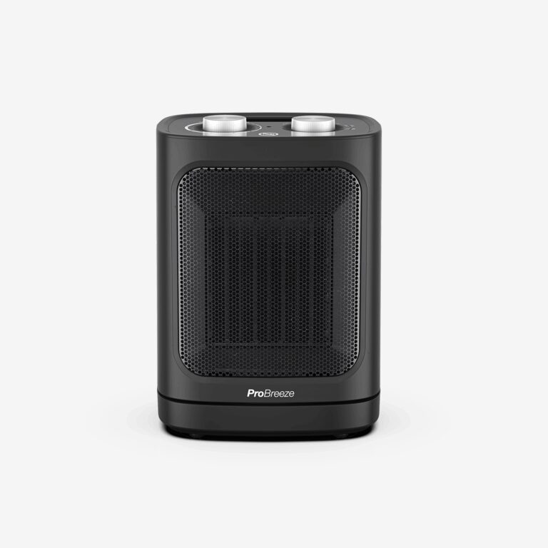 1800W Mini Keramik -Lüfterheizung - schwarz Neujahrsverkauf