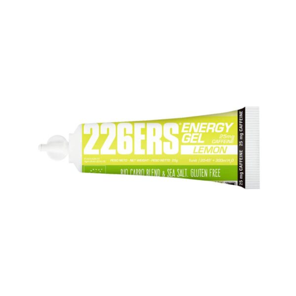 226ERS Energie Gel Zitrone 25mg Koffein Ernährung
