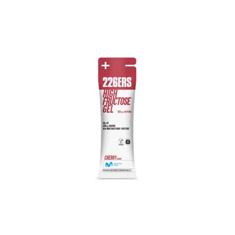 226ers High Fructose Cherry Energie-Gel 160 mg Koffein 80 g Ernährung