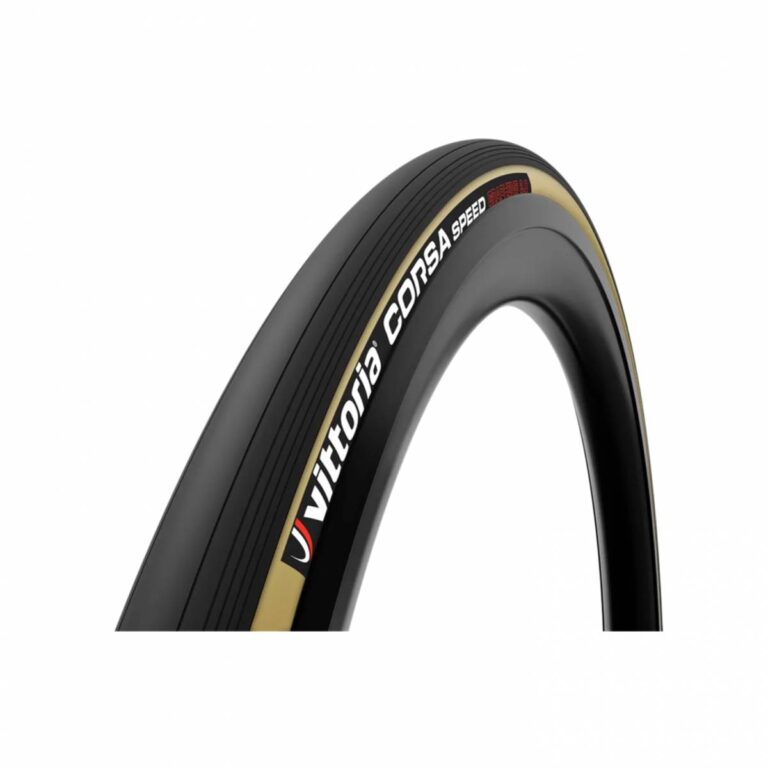Abdeckung Vittoria Corsa Speed 700x23 G2 Creme Schwarz Faltreifen