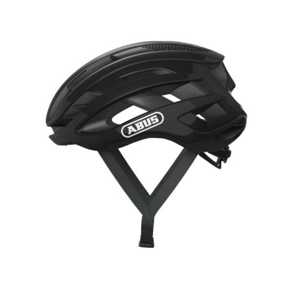 Abus AirBreaker Helm Black Gloss