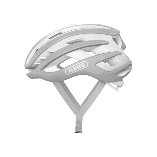 Abus Airbreaker Helm Grau Weiß