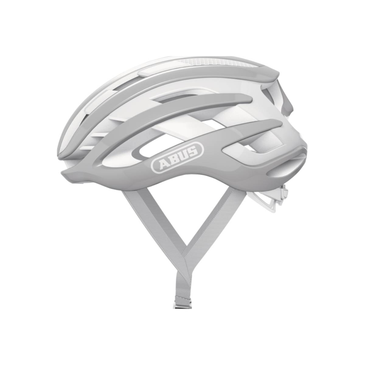 Abus Airbreaker Helm Grau Weiß Abus Airbreaker Helm Grau Weiß