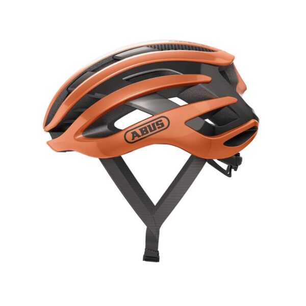 Abus AirBreaker Helm Orange Schwarz