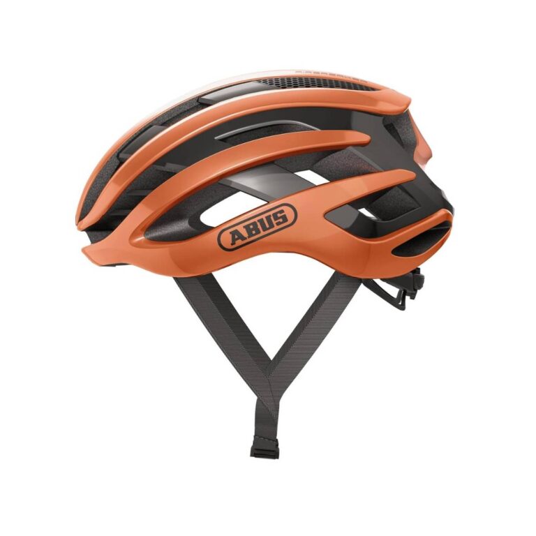 Abus AirBreaker Helm Orange Schwarz