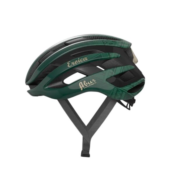 Abus AirBreaker x Eroica Helm Grün Schwarz