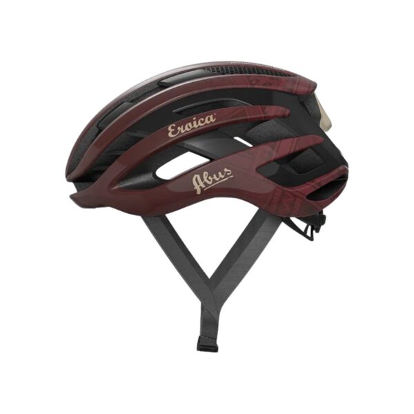 Abus AirBreaker x Eroica Helm Rot Schwarz