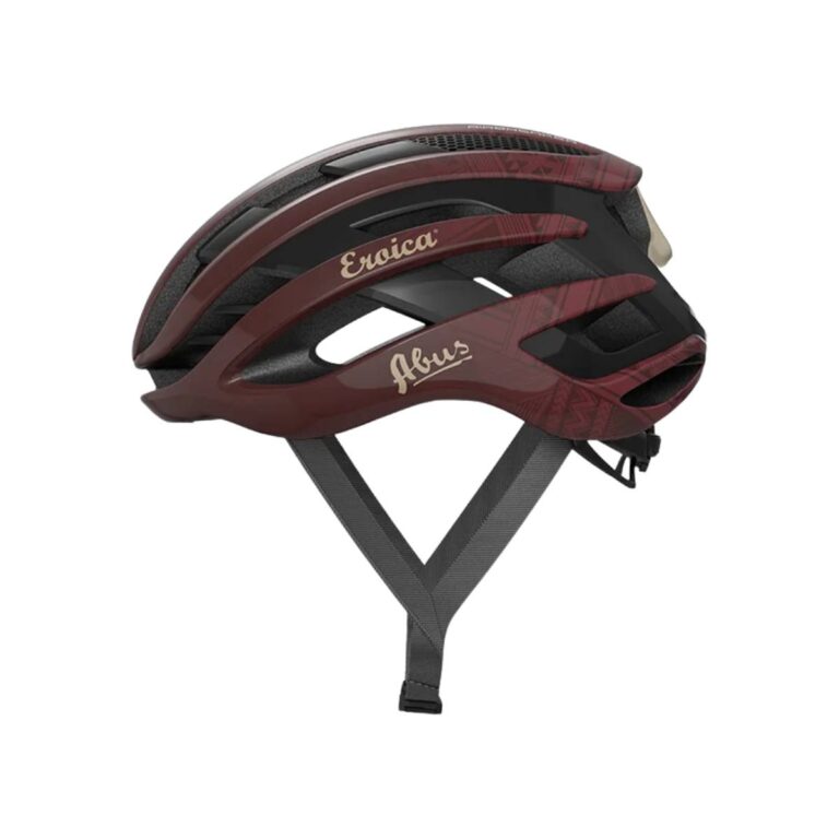 Abus AirBreaker x Eroica Helm Rot Schwarz