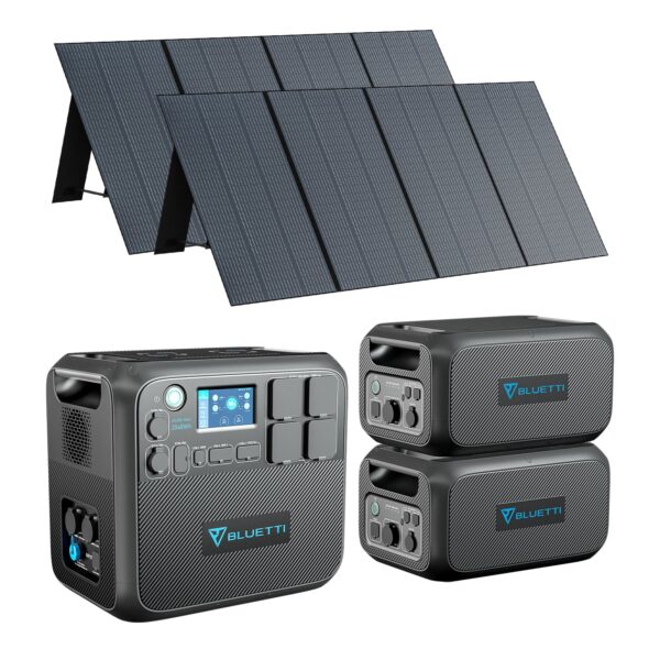 AC200MAX+2*B230+2*PV350 | 2200 W 6144 Wh | 700 W Solar-Kit