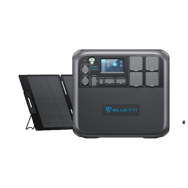 AC200MAX+MP200 | 2200 W 2048 Wh | 200 W Solar-Kit
