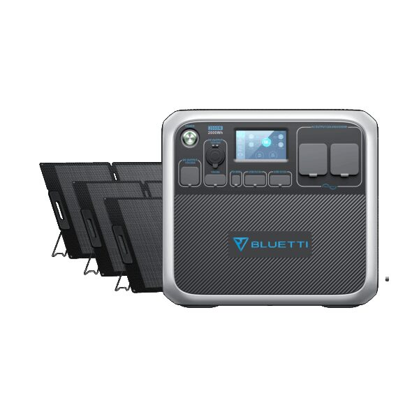 AC200P+3*MP200 | 2000 W 2000 Wh | 600 W Solar-Kit