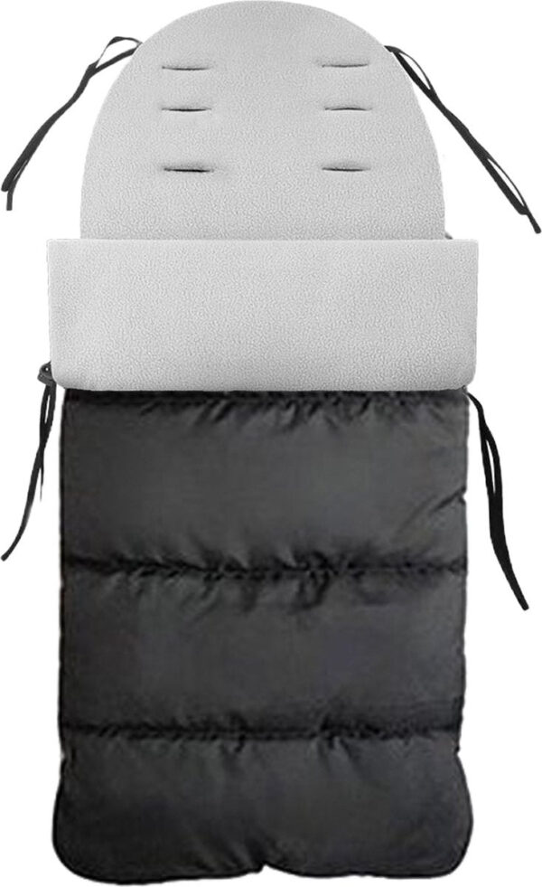 AchatÃ© Fußsack - Für Kinderwagen oder Stuhl - Babyschlafsack - Autositz - Weiß Wohnen & Kochen