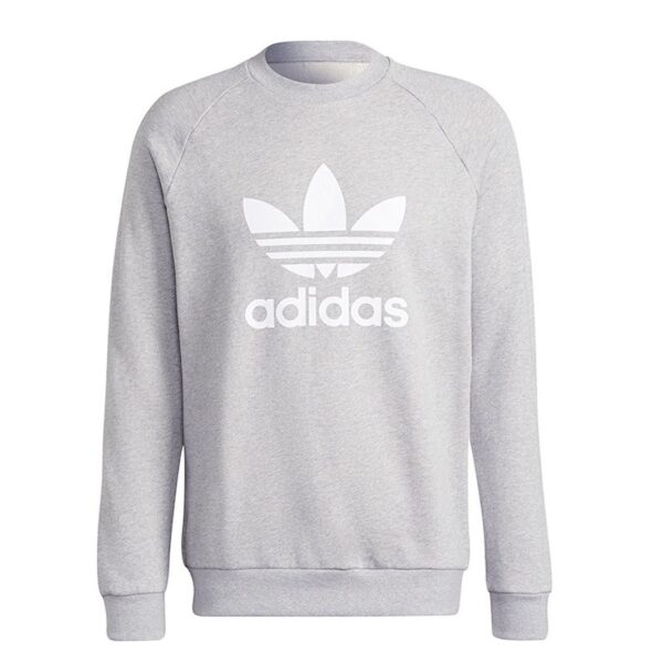 adidas adicolor Classics Trefoil Crew - Herren Pullover Sweatshirt Grau H06650 Jacken & Pullover