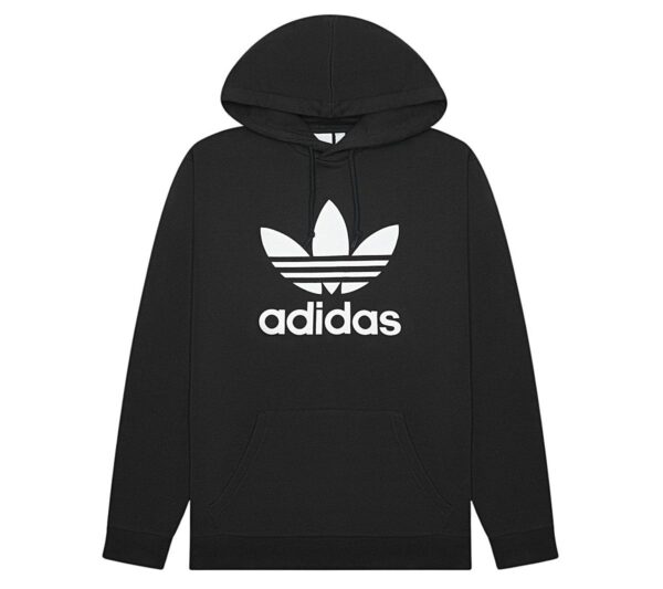 adidas Adicolor Classics Trefoil Hoodie - Herren Kapuzenpullover Pullover Schwarz H06667 Jacken & Pullover