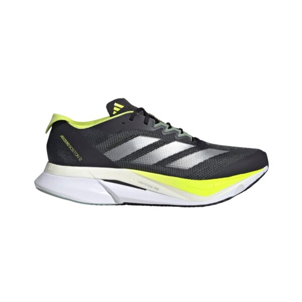 Adidas Adizero Boston 12 Schuhe Schwarz Gelb SS25