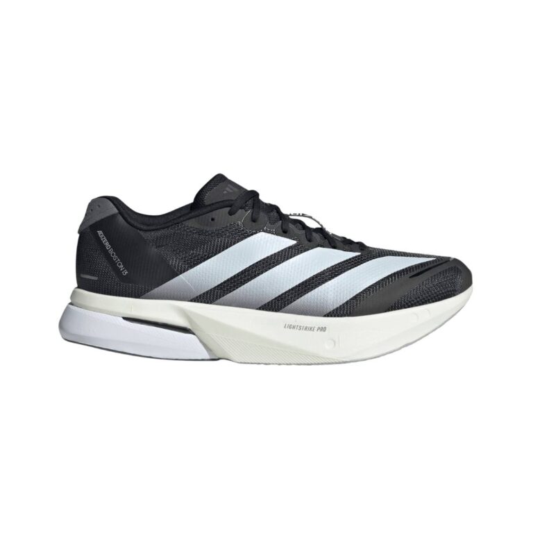 Adidas Adizero Boston 13 Schuhe Schwarz Weiß AW25