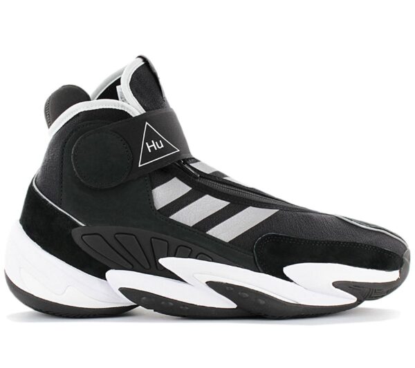 adidas Crazy BYW Hu - Pharrell Williams - PW 0 TO 60 BOS - Herren Basketballschuhe Schwarz EG9919 Sneaker