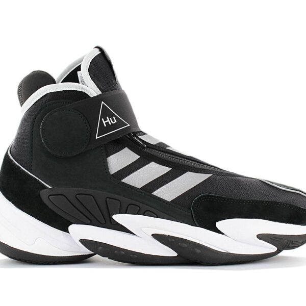 adidas Crazy BYW Hu - Pharrell Williams - PW 0 TO 60 BOS - Herren Basketballschuhe Schwarz EG9919 Sneaker