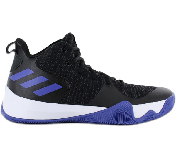 adidas Explosive Flash - Herren Basketball Schuhe Schwarz B43615 Basketballschuhe