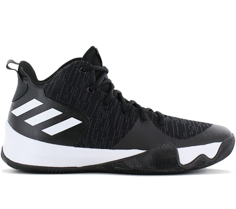 adidas Explosive Flash - Herren Basketball Schuhe Sneakers Schwarz CQ0427 Basketballschuhe