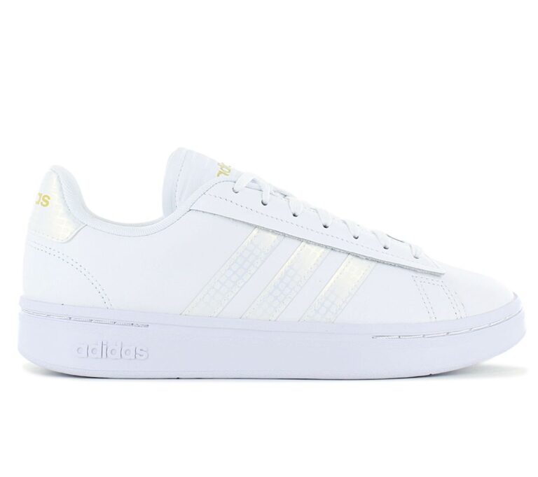 adidas Grand Court Alpha - Damen Sneakers Schuhe Weiß HQ6600
