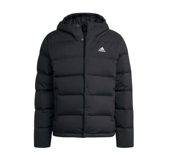 adidas Helionic Hooded Daunenjacke - Herren Jacke Schwarz HG8751 Jacken & Pullover