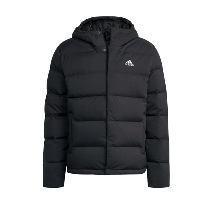 adidas Helionic Hooded Daunenjacke - Herren Jacke Schwarz HG8751 Jacken & Pullover