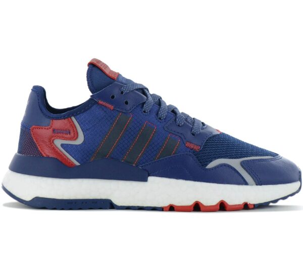 adidas Nite Jogger Boost - Herren Sneakers Schuhe Blau FW2052