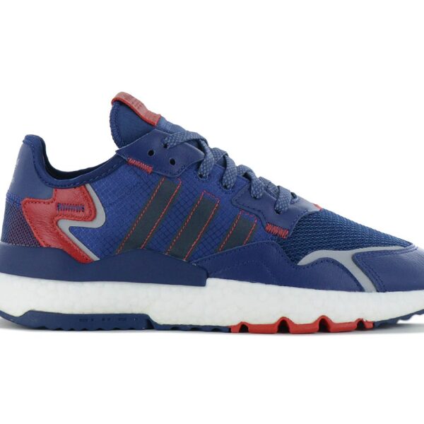 adidas Nite Jogger Boost - Herren Sneakers Schuhe Blau FW2052