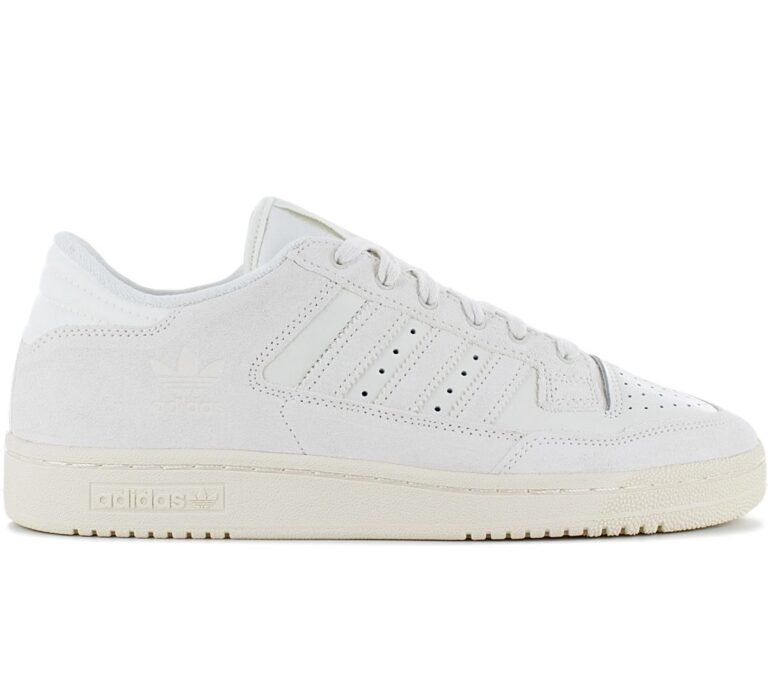 adidas Originals Centennial 85 Leather Low - Herren Sneakers Schuhe Leder Weiß IE7233