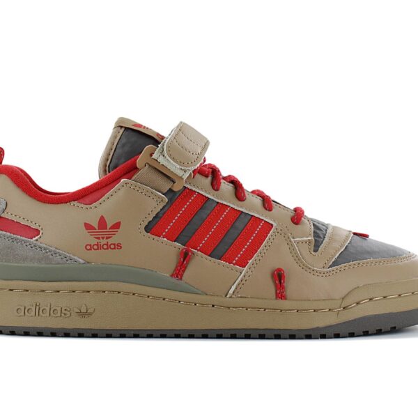 adidas Originals Forum 84 Camp Low - Cardboard Scarlet - Herren Sneakers Schuhe Leder Braun GV6785