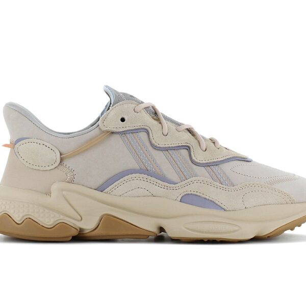 adidas Originals OZWEEGO - Herren Sneakers Schuhe Leder Beige-Braun EE6462
