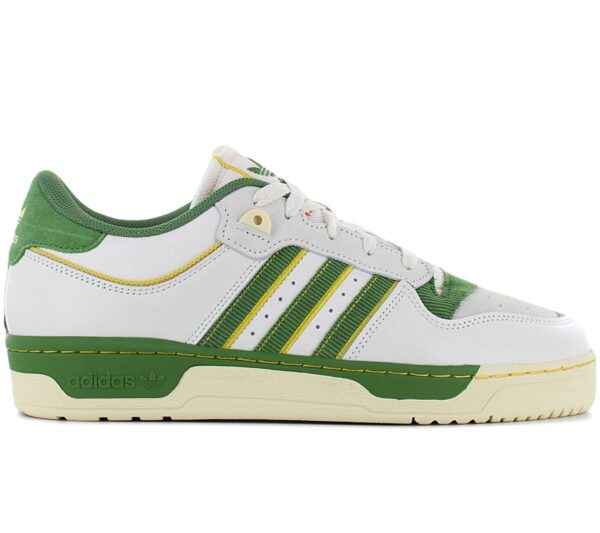 adidas Originals RIVALRY 86 LOW - Herren Sneakers Schuhe Leder Weiß FZ6318