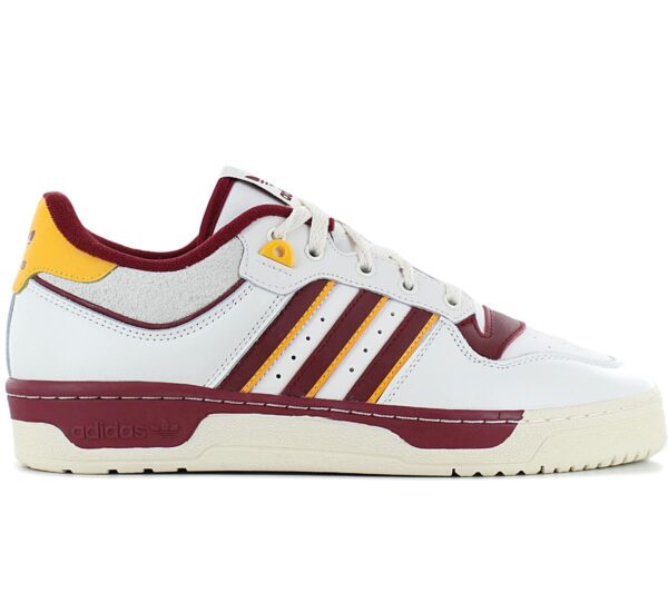 adidas Originals RIVALRY 86 LOW - Herren Sneakers Schuhe Leder Weiß IE7159