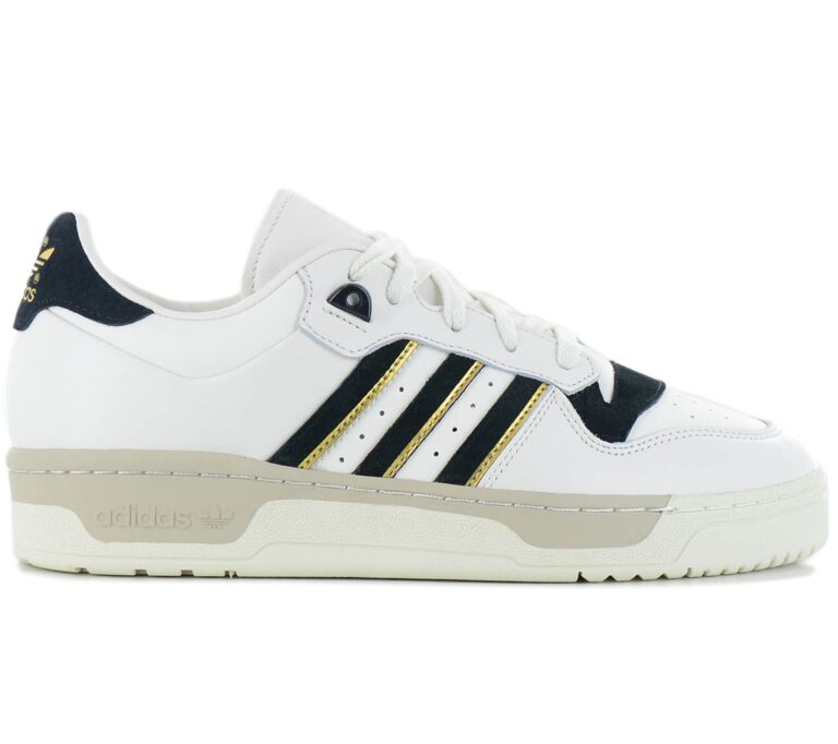 adidas Originals RIVALRY 86 LOW - Herren Sneakers Schuhe Leder Weiß IF6262