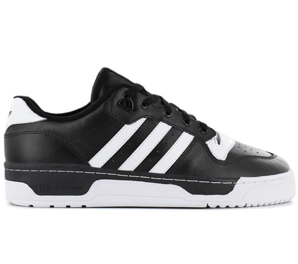 adidas Originals Rivalry Low - Herren Schuhe Leder Schwarz EG8063 Sneaker