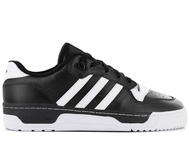 adidas Originals Rivalry Low - Herren Schuhe Leder Schwarz EG8063 Sneaker