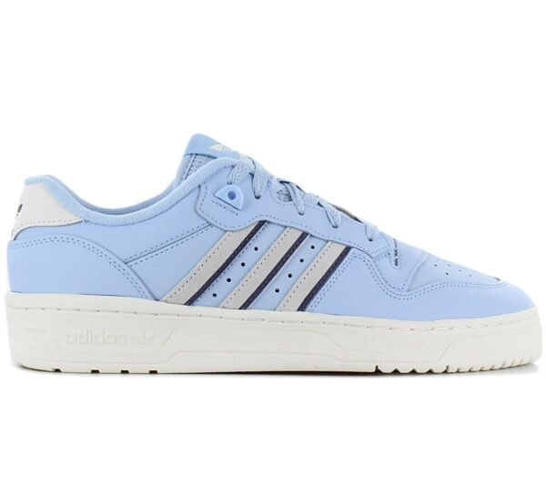 adidas Originals RIVALRY LOW - Herren Sneakers Schuhe Leder Blau IE7201