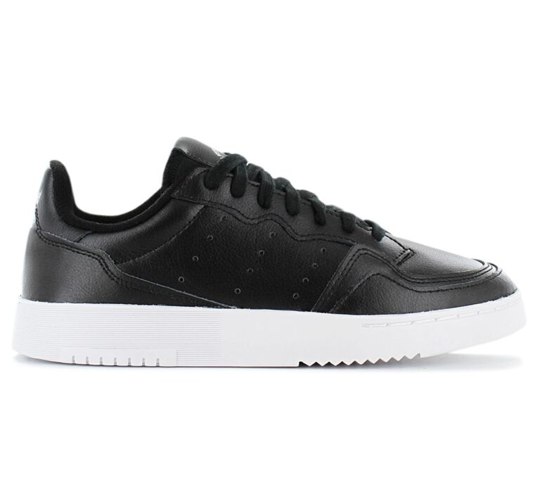 adidas Originals Supercourt - Damen Schuhe Leder Schwarz EE7727 Sneaker