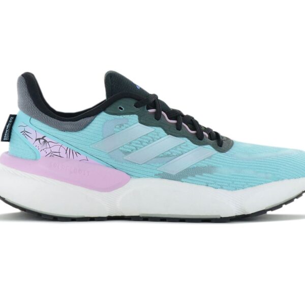 adidas SOLAR BOOST 5 W - Berlin - Damen Laufschuhe Running Schuhe Blau IE0410