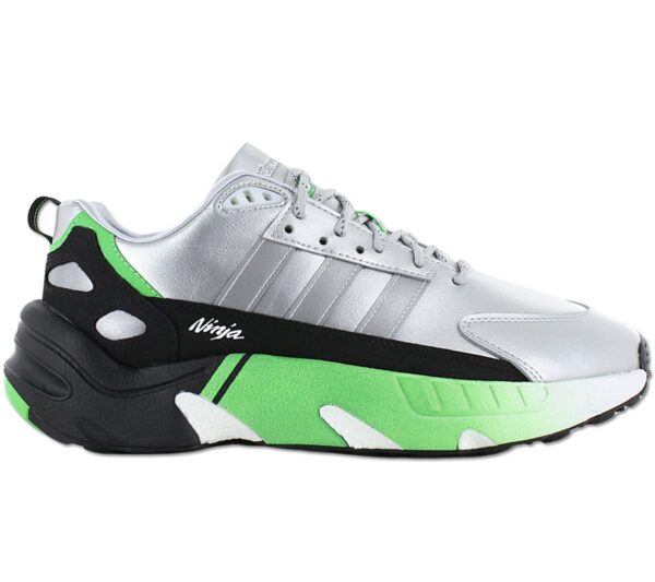 adidas x Kawasaki Ninja - ZX 22 Boost - Herren Schuhe Silber GW2125 Sneaker