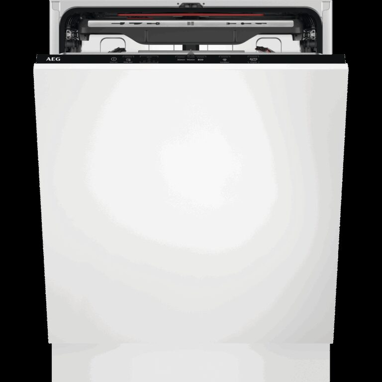AEG 5000 AirDry / Vollintegrierter-Geschirrspüler 60 cm / AirDry - perfekte Trocknungsergebnisse / MaxiFlex Besteckschublade / QuickSelect Display FSE7672AP
