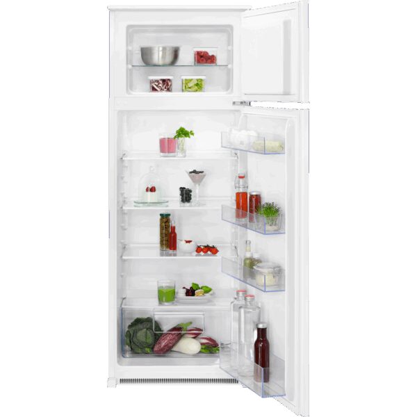 AEG 5000 ColdSense / Einbau Doppeltür - Kühlautomat / 1446 mm / 218 L / LowFrost – weniger Eisbildung / Schlepptür TSD5S141ES