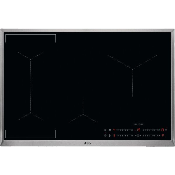 AEG 6000 Flex / Autarkes Induktionskochfeld / Hob²Hood / 80 cm I84KV443XB