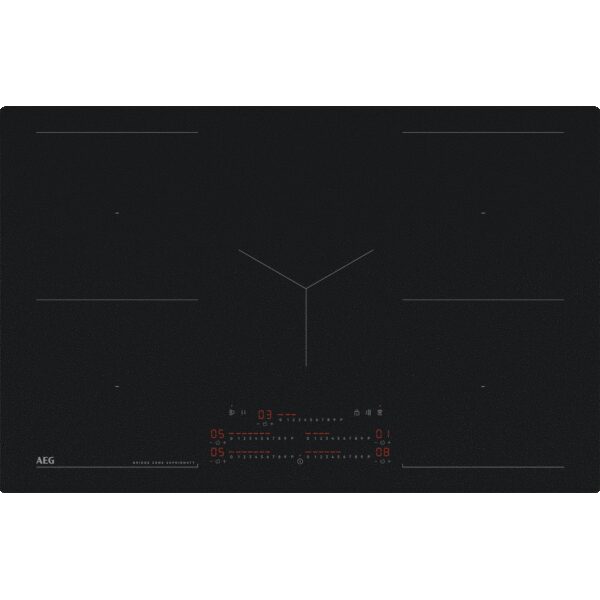 AEG 6000 Flex / SaphirMatt® / Autarkes Induktionskochfeld / Hob²Hood 83 cm TK85IM0FSZ