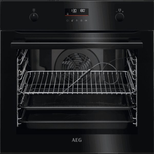 AEG 6000 SteamBake® / / Pyrolytische Selbstreinigung / Schwarz B55PV2161B