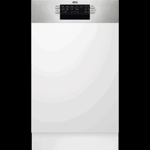 AEG 7000 GlassCare / Integrierter-Geschirrspüler 45 cm / AirDry - perfekte Trocknungsergebnisse / Besteckkorb FEE7341AZM