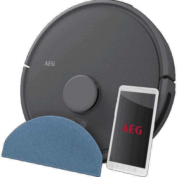 AEG 7000 Robot Vacuum Cleaner Saugroboter Lidar / Farbe: Dark Grey AR71HW1DG