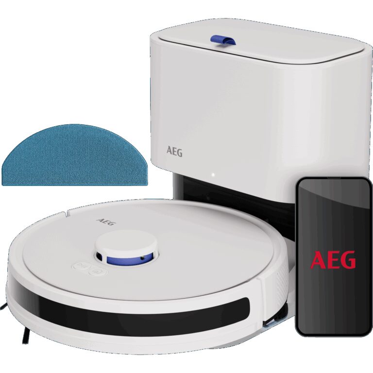 AEG 7000 Robot Vacuum Cleaner Saugroboter Lidar / Farbe: Shell White AR71UW2SW